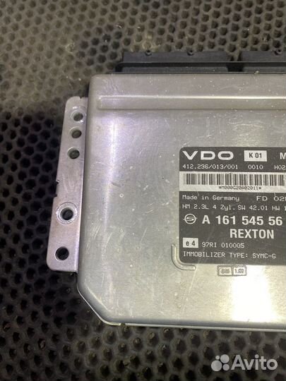 Эбу двигателя G23D SsangYong Rexton 1 Рекстон