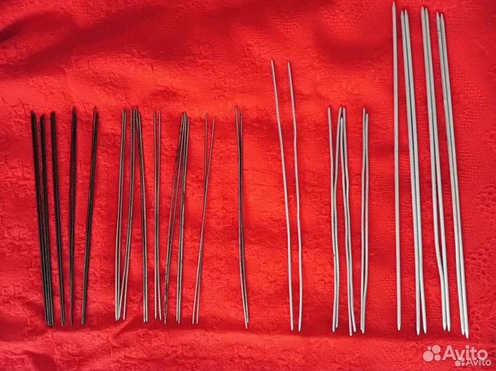 Спицы и крючки для вязания