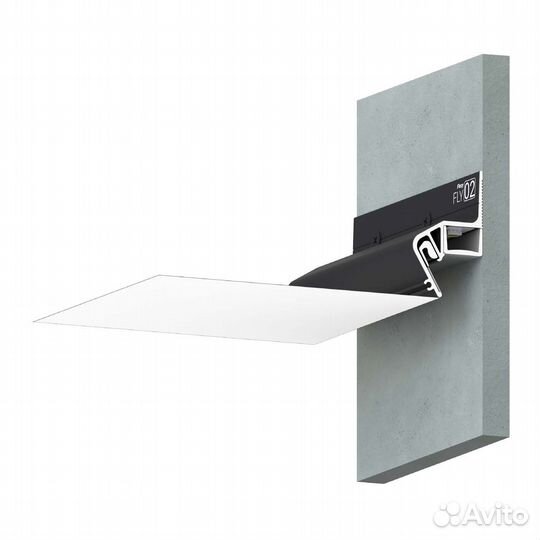 Стеновой парящий профиль FLY2для натяжных потолков