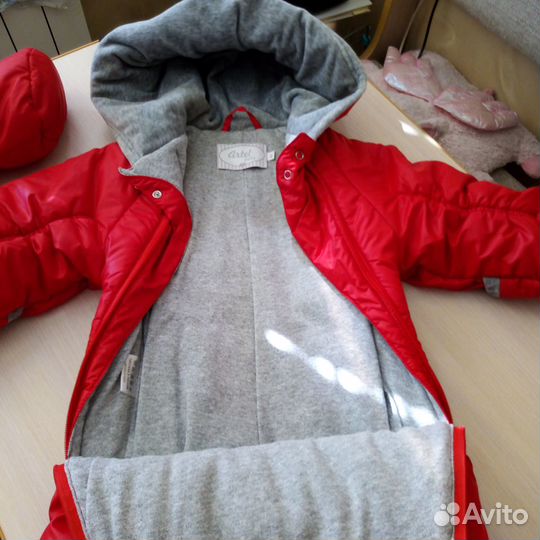 Комбинезон демисезонный девочка 74-80