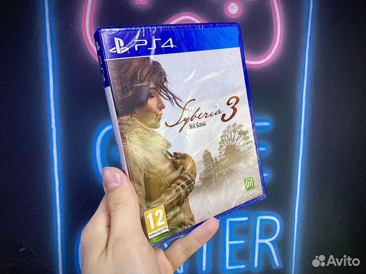 Диск ps4 ps5 Syberia 3