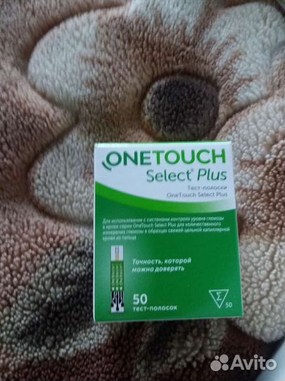 Тест полоски one touch select plus