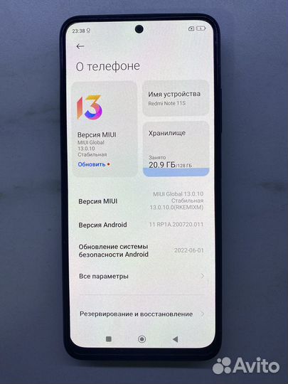 Redmi note 11s 8/128