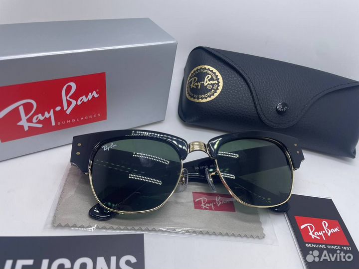 Солнцезащитные RAY BAN Mega Clubmaster - очки