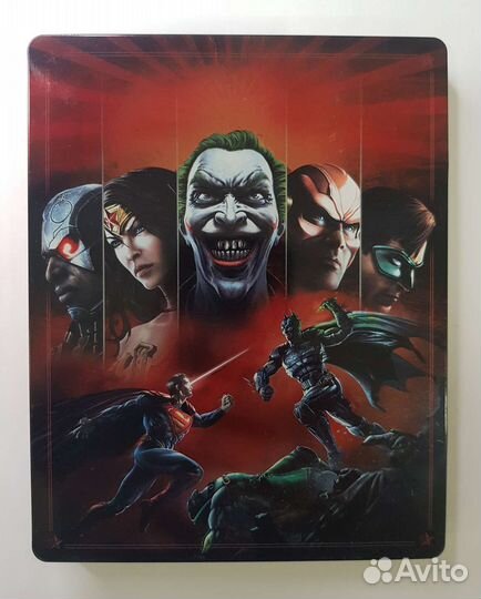 PS3 lnjustice Steelbook Лицензия Субти на Рус. яз
