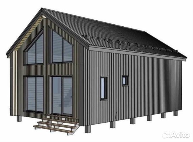 Проектирование каркасных домов, prefab, префаб