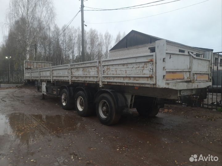 Полуприцеп бортовой Нефаз 93341, 2004