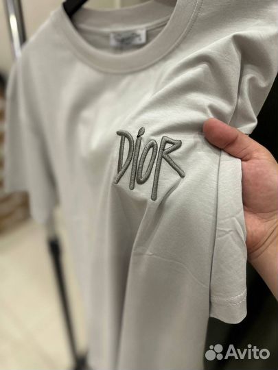 Футболка мужская dior оверсайз