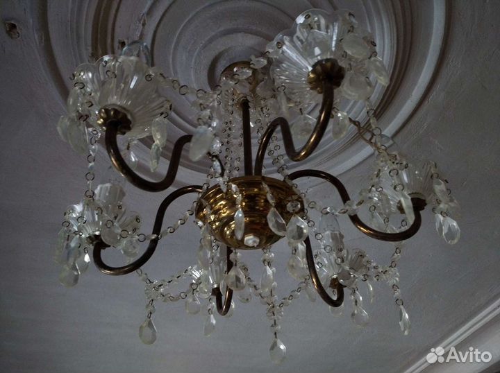 Люстра антикварная