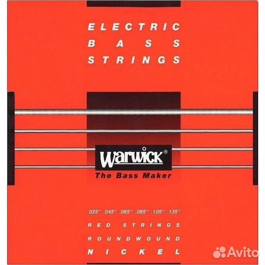 Струны для 6-струнного баса Warwick 46401M6