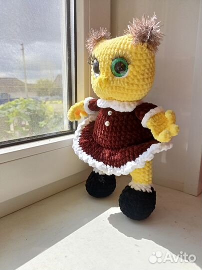 Вязаные игрушки ручной работы