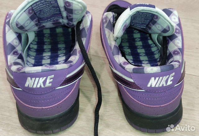 Кроссовки Nike sb dunk low purple lobster