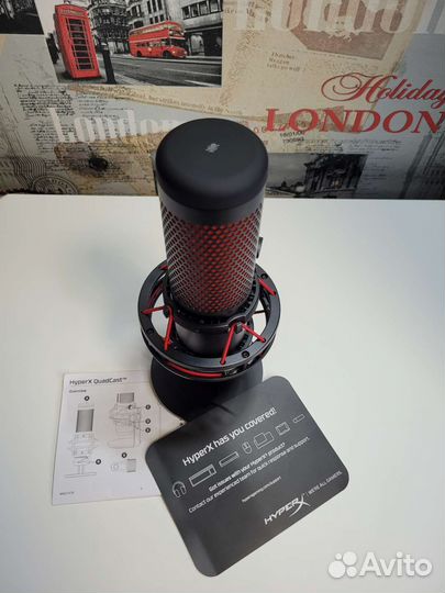 Микрофон Hyperx Quadcast