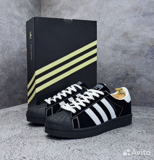 Кроссовки Adidas Superstar 'Core Black'