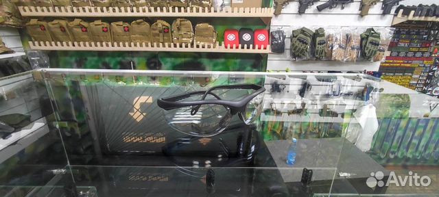 Очки тактические, белые линзы, G&G