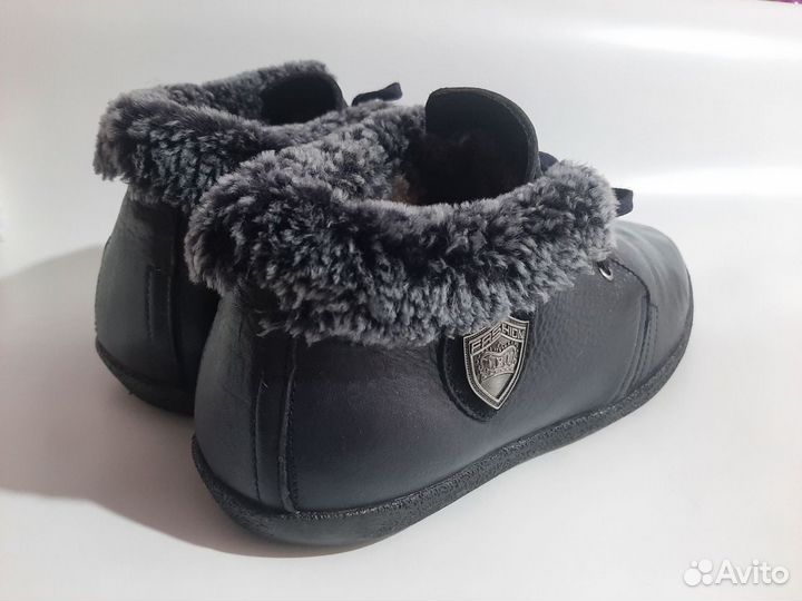 Зимние мужские ботинки Dino Ricci 44 нат. мех кожа