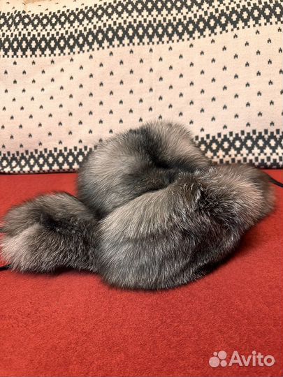 Шапка ушанка натуральный мех