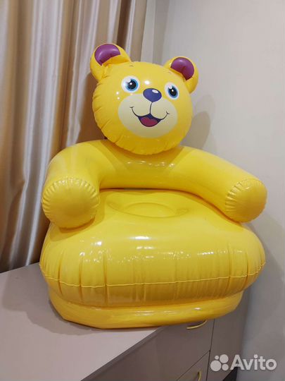 Надувное детское кресло