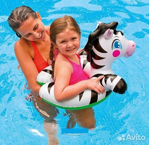 Детский надувной круг разъемный