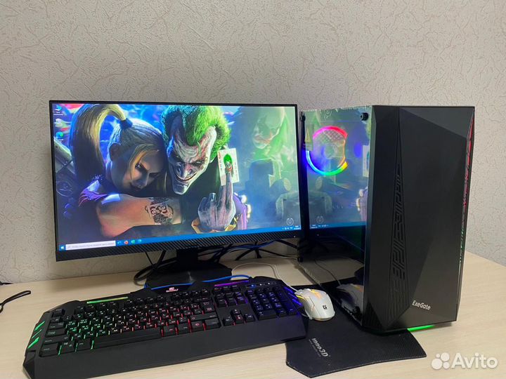 Игровой пк intel / gtx 1650 super 4 gb/ 16 gb