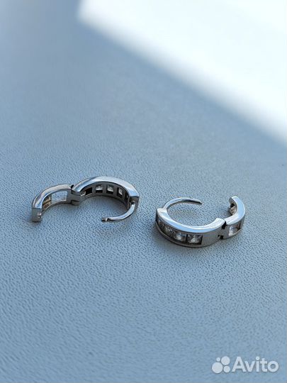 Серебряные серьги