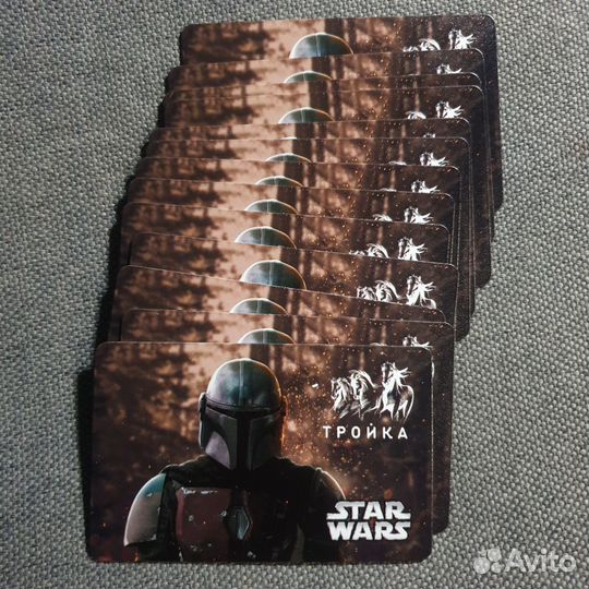 Карта Тройка Мандалорец Звёздные войны