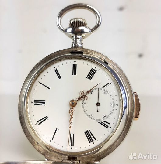 Часы карманные с четвертным репетиром