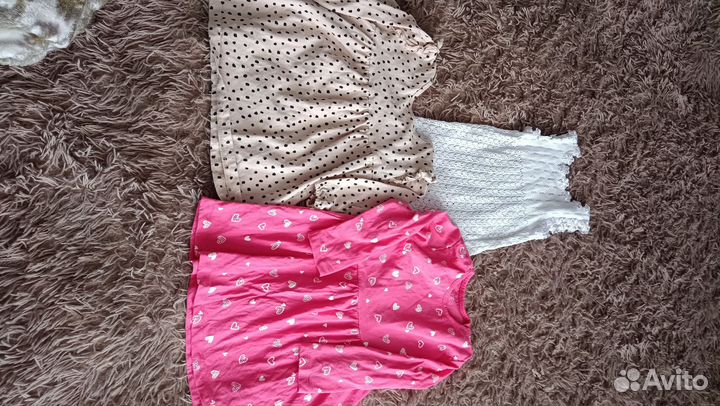 Вещи пакетом для девочки 92