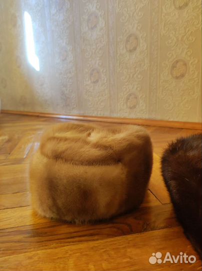 Шапка норковая женская