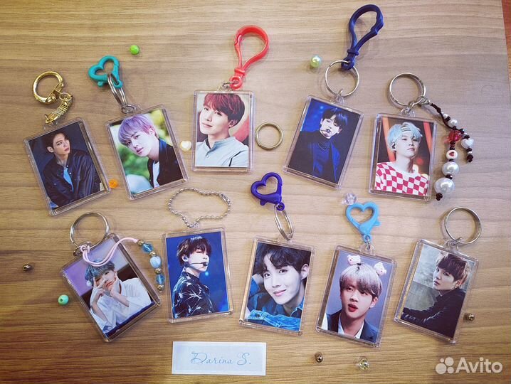 Kpop брелки bts