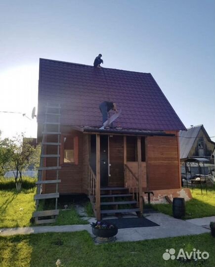Бригада строителей, кровля крыши монтаж/ ремонт
