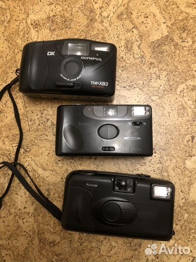 Плёночный фотоаппарат olympus kodak