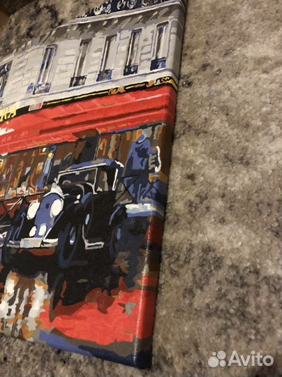 Картины по номерам на холсте 40х50 готовая