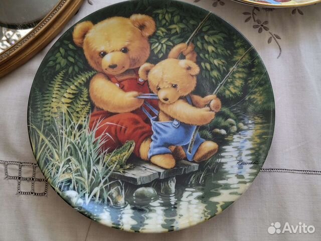 Тарелка коллекционная Тедди и его друзья