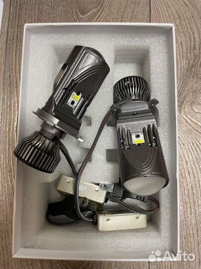 Светодиодные мини линзы H4