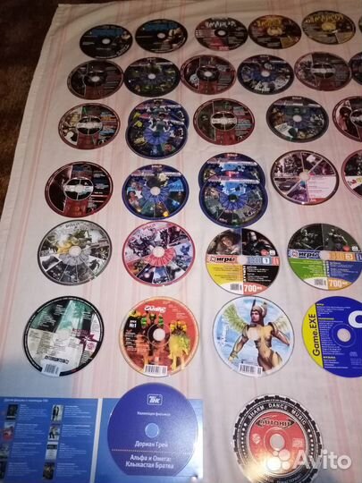 CD DVD диски Игромания,Страна Игр и тд
