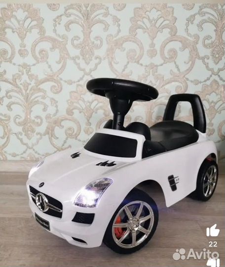 Машинка каталка mercedes