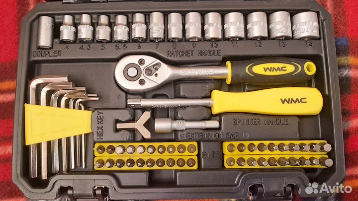 Набор инструментов - 130 предметов + кейс