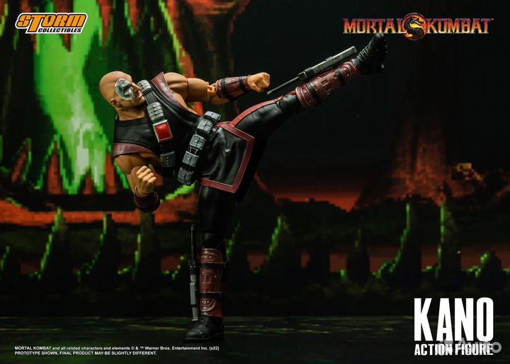 Фигурка Kano Mortal Kombat Storm Co Original