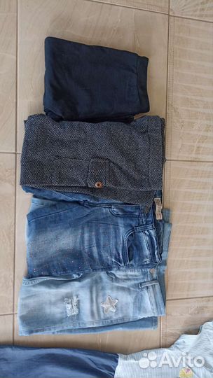Детская одежда для девочек пакетом 134-140