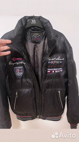 Бомбер пуховик Paul&Shark