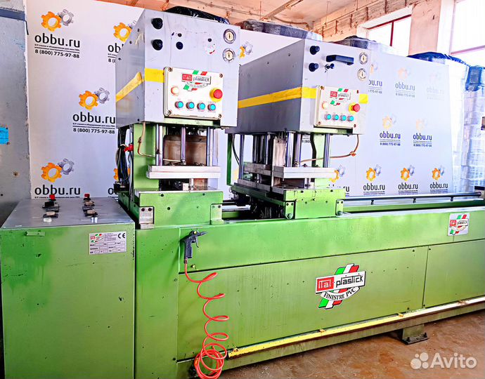 Двухголовая сварка для окон П В Х Ital Plastick