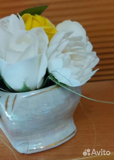 Фарфоровая корзинка ГДР