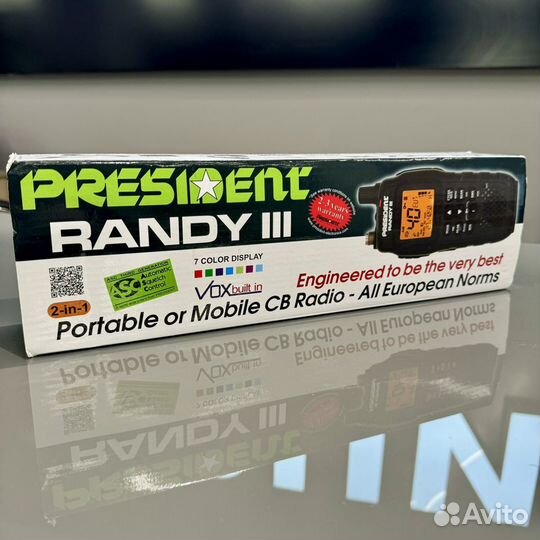 Автомобильная радиостанция President Randy III