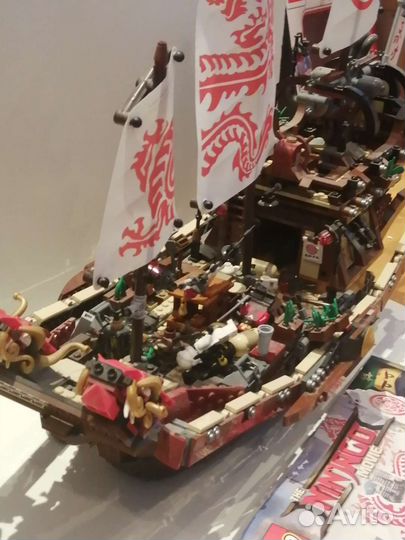 Lego ninjago 70618 корабль новый