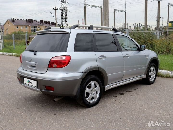 Mitsubishi Outlander 2.4 AT, 2006, 282 387 км