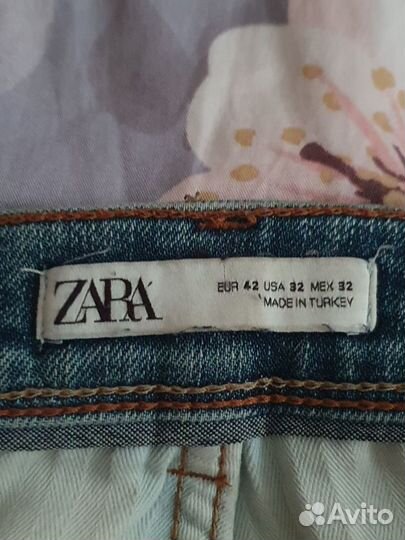 Джинсы zara мужские