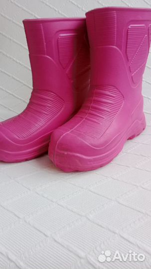 Резиновые сапоги для девочки