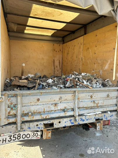 Вывоз мусора газель