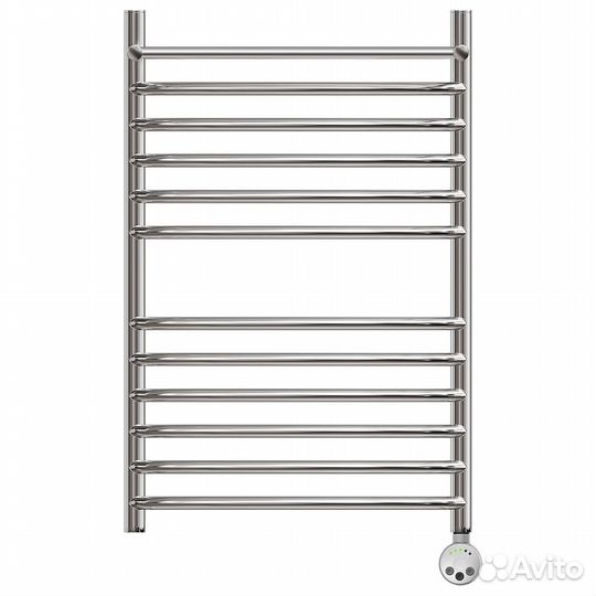 Электрический полотенцесушитель Point Серии Альфа П11 400x800 с полкой левый/правый, хром PN05148SPE